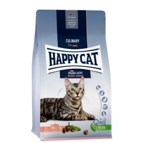 Happy Cat Culinary Atlantik-Lachs (Лосось) 33/15 - для взрослых кошек старше года с лососем