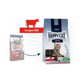 Happy Cat Culinary Voralpen-Rind (Говядина) 33/15 - для взрослых кошек старше года с говядиной