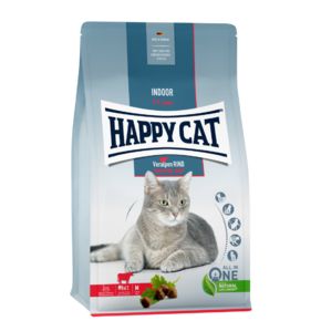 Happy Cat Indoor Voralpen-Rind (Говядина) 34/12 для взрослых кошек, живущих дома с говядиной