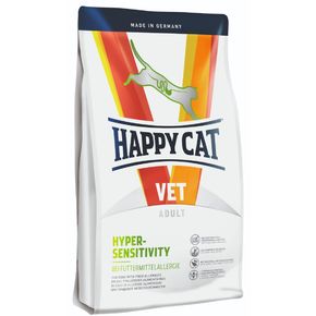 Happy Cat VET Diet Hypersensitivity для кошек с пищевой аллергией - элиминационная (исключающая) диета. Беззлаковая рецептура.