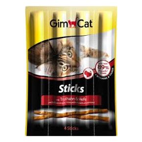Gimcat - 420530GC палочки лакомые беззерновые, индейка+кролик
