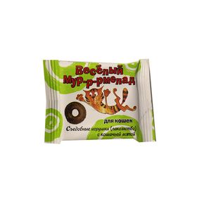 Лакомство Веселый Мур-р-рмелад с кошачьей мятой - Съедобная игрушка для кошек.