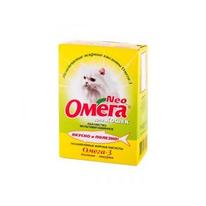 Омега Neo для кошек с биотином и таурином,15 таблеток