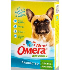 Омега Neo+ с мятой и имбирем для собак
