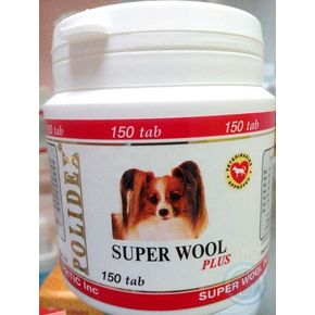 Polidex Super Wool plus 5943 - Супер Вул плюс Предназначен для улучшения состояния кожи, шерсти и когтей, профилактики дерматитов.