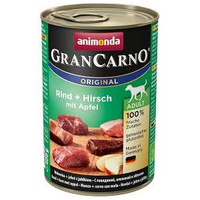 Animonda Gran Carno original Adult Rind & Hirsch mit Apfel (Говядина, оленина, яблоко) Консервы для взрослых собак.