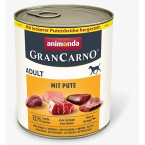 Animonda Gran Carno Sensitive (Индейка) Для взрослых собак с чувствительным пищеварением.