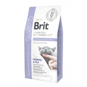 BRIT VET Diet VDC Gastrointestinal HERRING& PEA беззерновая диета при острых и хронических гастроэнтеритах для кошек