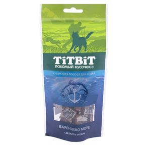 Titbit Лакомство для собак - Кубики, 75 гр