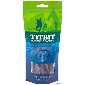 Titbit Лакомство для собак - Палочки из лосося, 40 гр