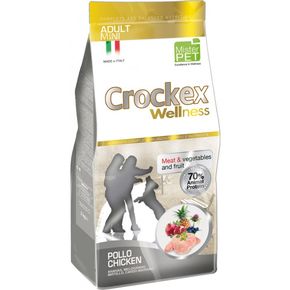CROCKEX WELLNESS MINI DOG Adult Chicken & Rice - с курицей и рисом