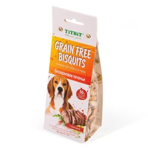 TitBit Печенье Grain Free беззерновое, 100г