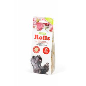 TitBit Печенье Rolls мини с начинкой, 100 гр