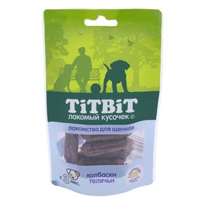 TITBIT Колбаски для щенков, 50 гр