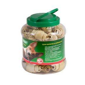TITBIT Лакомство для собак Рогалики из кожи с начинкой 4,3 л 600 г