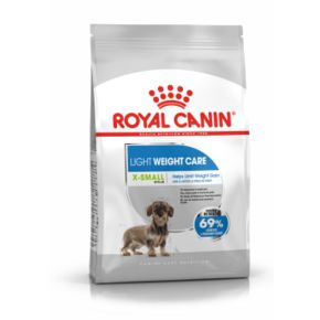 Сухой корм ROYAL CANIN X-small Light Weight Care - Роял канин сухой полнорационный для взрослых и стареющих собак миниатюрных размеров (весом до 4 кг) в возрасте 10 месяцев и старше, склонных к набору веса