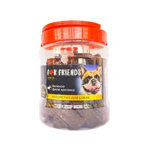 Лакомство For Friends Вяленное филе кролика , 500 г.