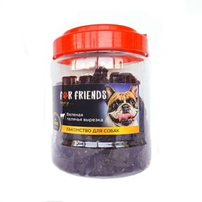 Лакомство For Friends Вяленное филе телячья вырезка, 500 г