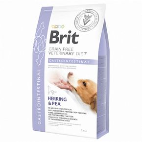 Brit VET DIET VDD Gastrointestinal Herring & Pea - при острых и хронических гастроинтеритах