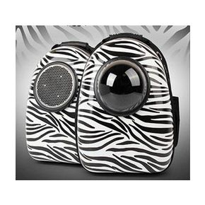 Сумка-переноска For Friends SpaceX Zebra с иллюминатором