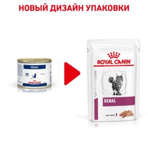 ROYAL CANIN Renal Feline LOAF (паштет) Диета для кошек при почечной недостаточности
