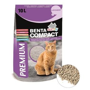 Наполнитель комкующийся COMFY BENTA Compact Lavender с ароматом лаванды