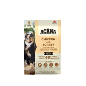 ACANA HOMESTEAD HARVEST (Хоумстэд Харвест) Полнорационный сухой корм для взрослых кошек (курица и индейка)