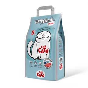 Наполнитель FOR CATS комкующийся Universal Ultra(ЧЕХИЯ)
