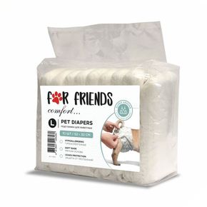 For Friends Подгузник универсальный для животных, 10 штук
