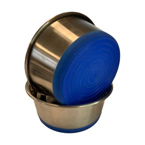 Mиска For Friends металлическая утяжеленная с силиконовым дном