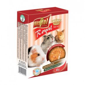 Vitapol Royal Minu лакомство для грызунов морковные хлопья 40 г.