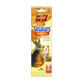 Vitapol Smakers Weekend Style зерновые палочки для грызунов и кроликов медовые 1 шт 45г
