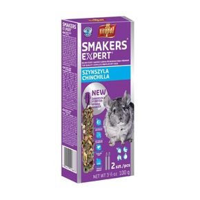 Лакомство Vitapol для шиншилл Smakers Expert, супер премиум класса, 2 шт 100 г