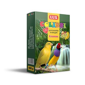 Корм LUX COLIBRI для канареек и амадин, 400 гр