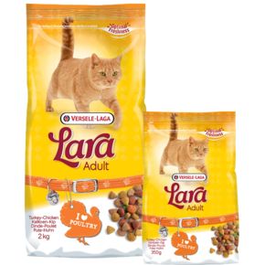 LARA Adult with Turkey & Chicken (Лара Турке Чикен) - полнорационный сухой корм для кошек с курицей и индейкой