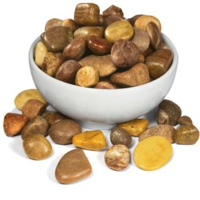 Грунт 10101A галька речная меланж, 2кг, 5-10мм