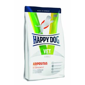 Happy Dog VET Diet Adipositas 26,5/9,5 - Хэппи Дог Вет Диет Адипозитас - для собак с избыточным весом, ожирением,диабетом, колитом.