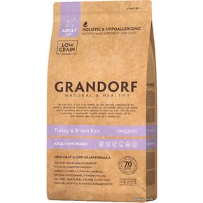 GRANDORF DOG Turkey MINI - для взрослых собак мелких пород с индейкой