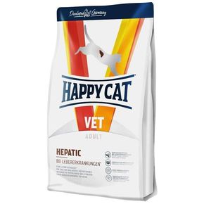 Happy Cat VET Diet Hepatic 28/18 для кошек при заболеваниях печени, при печеночной энцефалопатии, при портосистемных шунтах.