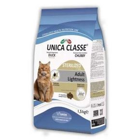 Корм Unica Classe Sterilised Adult Lightness Duck - Уника Классе для взрослых стерилизованных кошек, имеющих склонность к лишнему весу с уткой