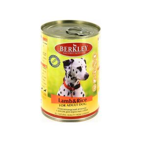 Berkley ORIGINAL Adult Lamb & Rice №4- Консервы Беркли для взрослых собак ягненок с рисом