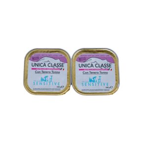 Unica Classe SENSITIVE для кошек паштет с тунцом 100г