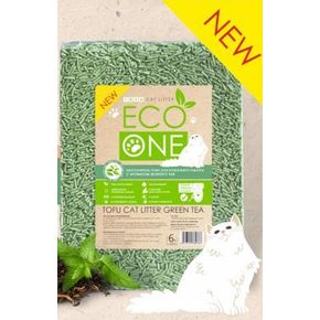 Наполнитель Eco One TOFU Green Tea - с ароматом зеленого чая