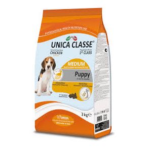 Unica Classe Adult Puppy All Breeds Development Chicken - Уника Классе для щенков средних и крупных пород с курицей с 2-18 месяцев