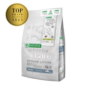 Natures Protection NP SC White Dogs Grain Free White Fish беззерновой для мелких пород собак с белой рыбой + лакомство д/с NP 50г