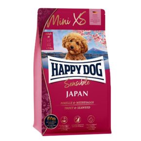 Happy Dog Sensible Mini XS Sensible Japan -Хэппи Дог Мини Япония - для миниатюрных пород (форель, морские водоросли, рис)