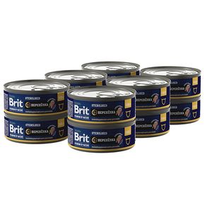 Brit Premium by Nature консервы с мясом перепёлки для стерилизованных кошек 100 гр
