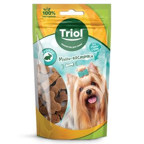 Triol Мини-косточки из кролика для мини-собак, 50г