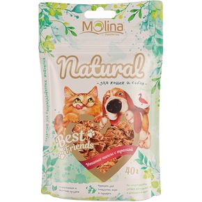 Molina BEST FRIENDS Карпаччо из лосося, 25 г для кошек и собак