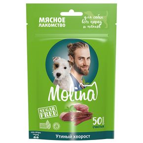 Molina Лакомство для собак всех пород и щенков Утиный хворост, 50 г